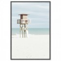 Beach Coast Guard Art Print