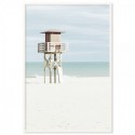 Beach Coast Guard Art Print