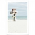 Beach Coast Guard Art Print