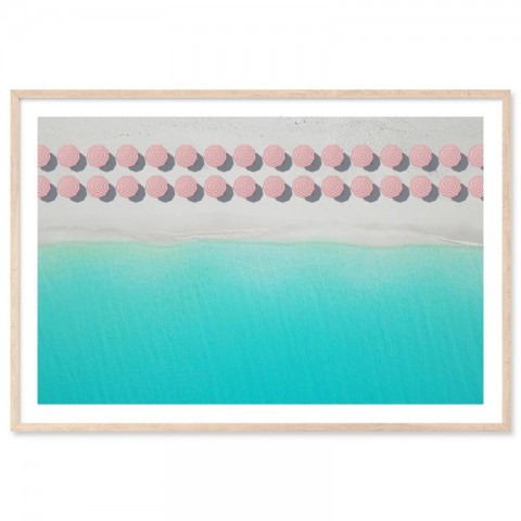 Beach Holiday Art Print