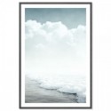 Beach White Wash Art Print