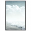 Beach White Wash Art Print