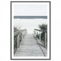 Beach Wooden Walkway Art Print