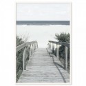 Beach Wooden Walkway Art Print