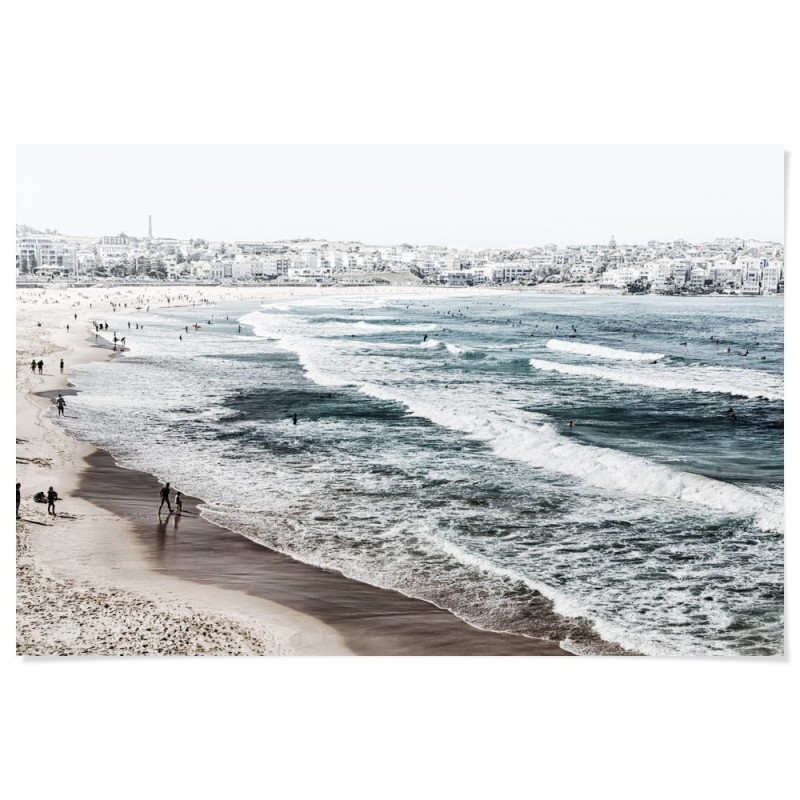 Bondi Beach Waves Art Print