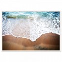 Golden Beach Sand Art Print