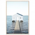 Matilda Bay Boathouse Art Print