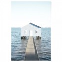 Matilda Bay Boathouse Art Print