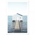 Matilda Bay Boathouse Art Print