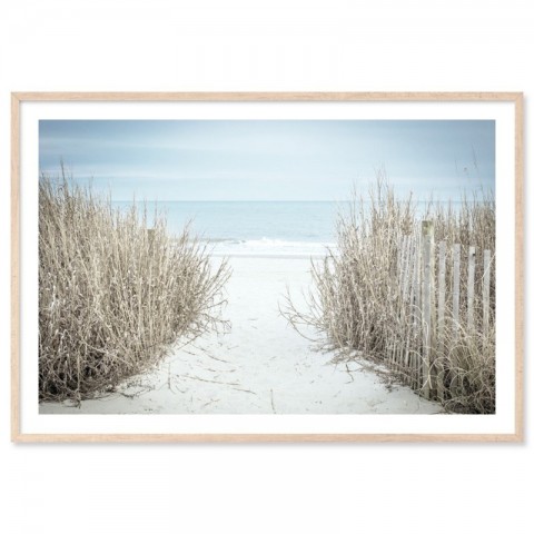 Secluded Beach Art Print