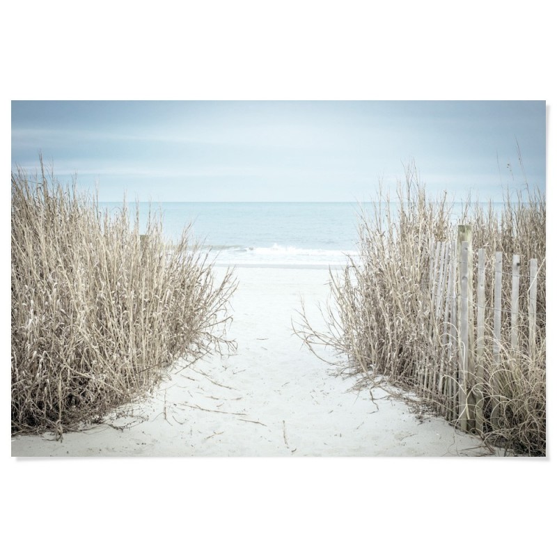 Secluded Beach Art Print