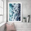 Turbulent Ocean Art Print