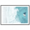 Turquoise Beach Art Print