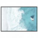 Turquoise Beach Art Print