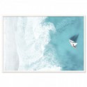 Turquoise Beach Art Print