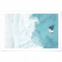 Turquoise Beach Art Print