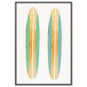 Vintage Surfboards Art Print