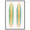 Vintage Surfboards Art Print