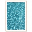 Water Reflection Calming Art Print