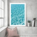 Water Reflection Soothing Art Print