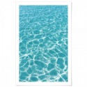 Water Reflection Soothing Art Print