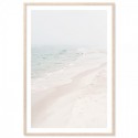 Whitewash Beach Art Print