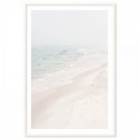 Whitewash Beach Art Print