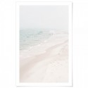 Whitewash Beach Art Print