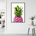 Pink Pineapple Art Print