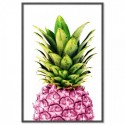 Pink Pineapple Art Print