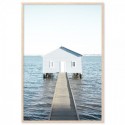 Matilda Bay Boathouse Art Print