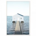 Matilda Bay Boathouse Art Print