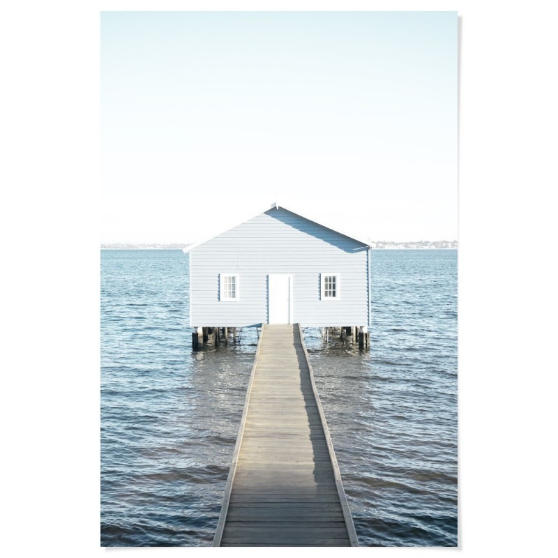 Matilda Bay Boathouse Art Print