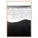 Black Sand Beach Art Print