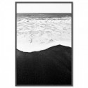 Black Sand Beach Art Print