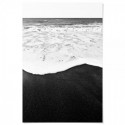 Black Sand Beach Art Print