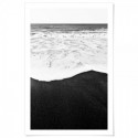 Black Sand Beach Art Print