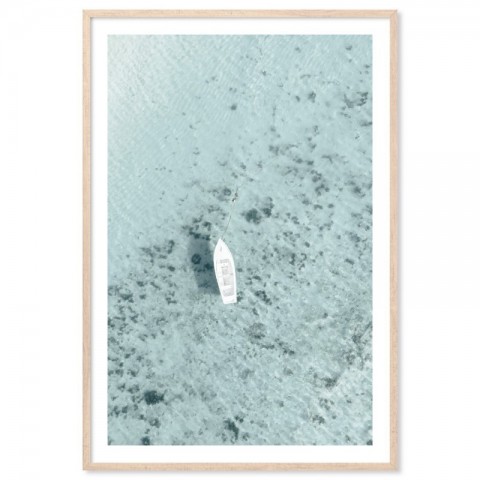 Island Boat Art Print