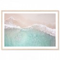 Turquoise Beach Art Print