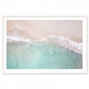 Turquoise Beach Art Print