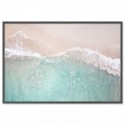 Turquoise Beach Art Print