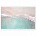 Turquoise Beach Art Print