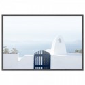 Santorini Bay Art Print