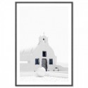 Santorini Church Art Print