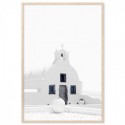 Santorini Church Art Print