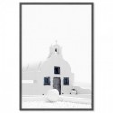 Santorini Church Art Print