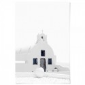 Santorini Church Art Print