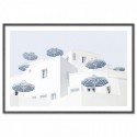 Santorini Greece Villa Art Print