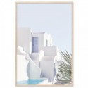 Santorini Holiday Art Print