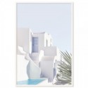 Santorini Holiday Art Print